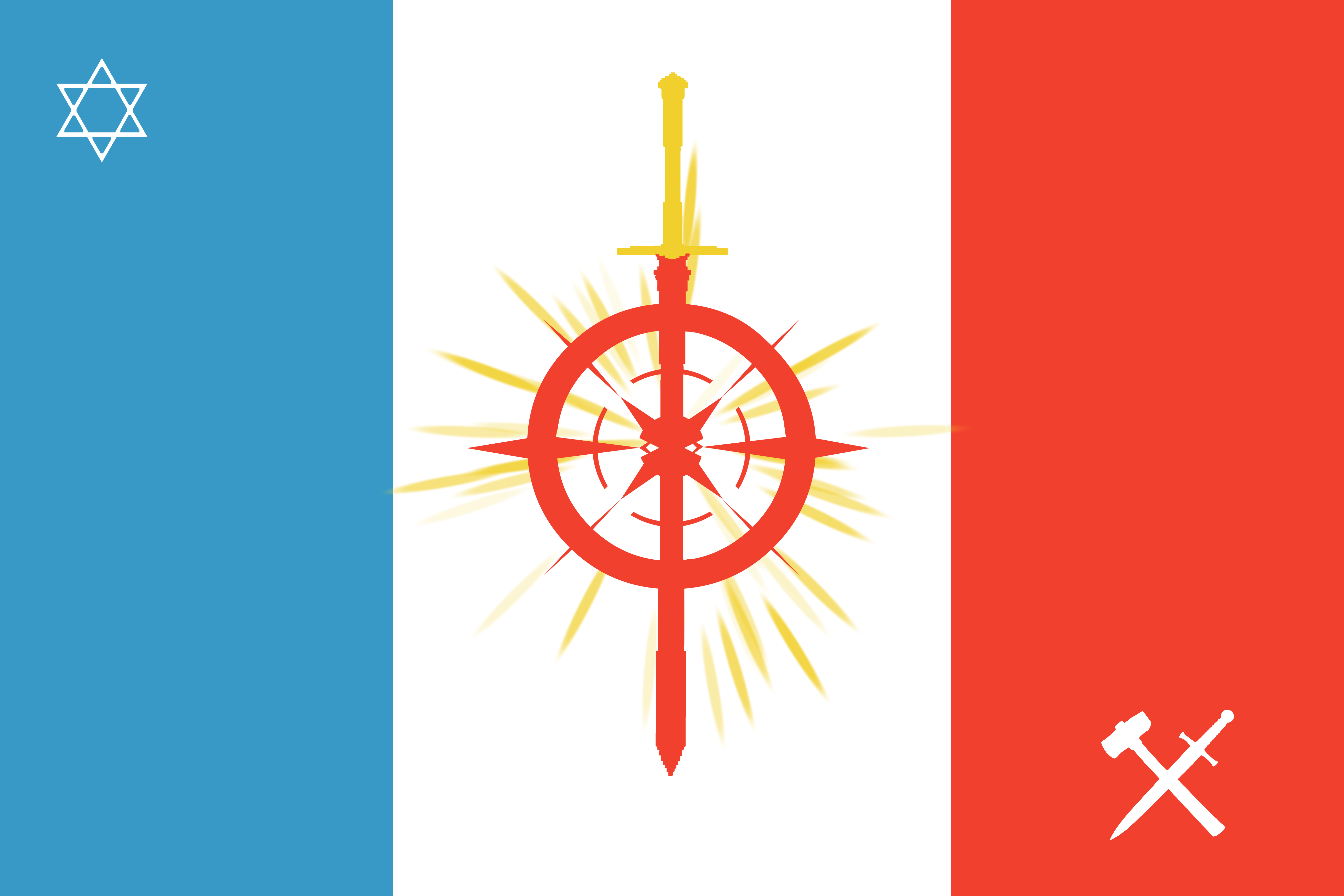 王国マハヴォーエ国旗，2288年プニークランカ和約後