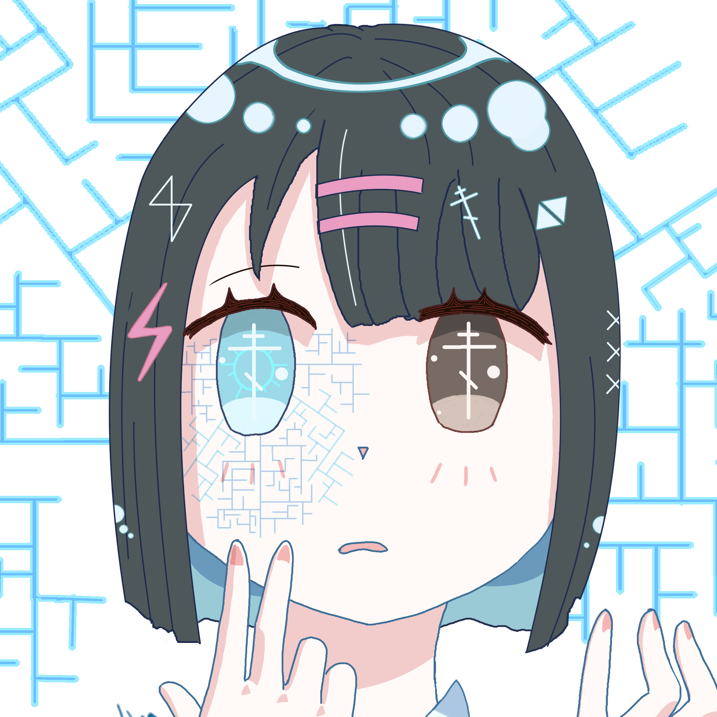 彩羽さいはの代理キャラ「いろは」